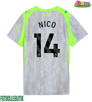 Manchester City Nico Gonzalez #14 Tredje Tröja Kvinnor 2025-26 Kortärmad